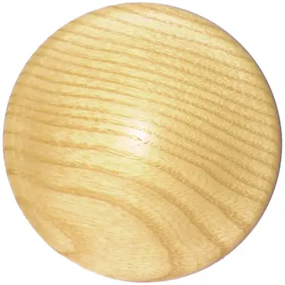 Rosace de plafond bois 100mm blanc 