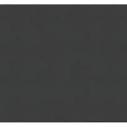 Placchetta indicatrice Hager robusto, per tasto a pulsante suoneria, nero 