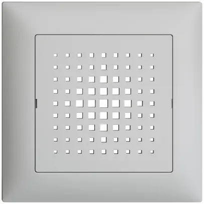 Kit frontal ENC EDIZIOdue gris clair 88×88mm pour carillon 3070 