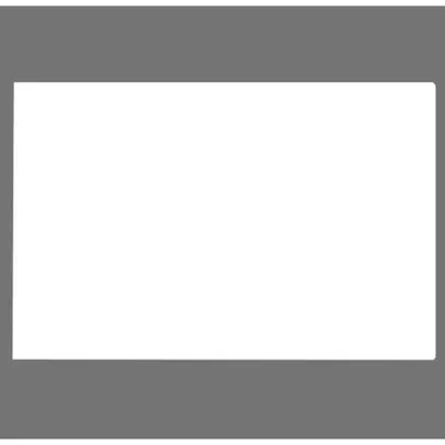 Cadre de recouvrement MDT VCB-07SI.04 pour VC-0701.04 acier affiné brossé 