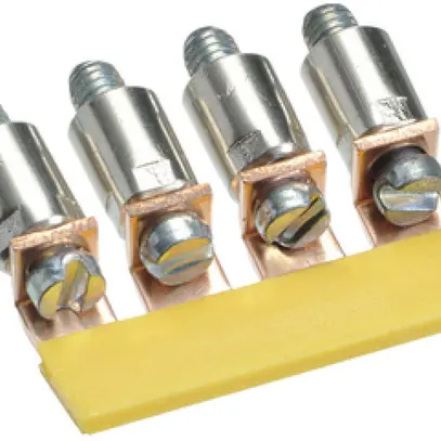 Connexion transversale Hager 2×4mm² isolé à vis pour KXA04LH/KXA04NH 
