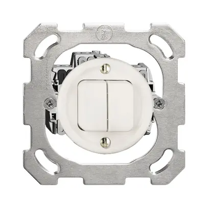 Interruttore pulsante INC 1/3+3/1L bianco FH 