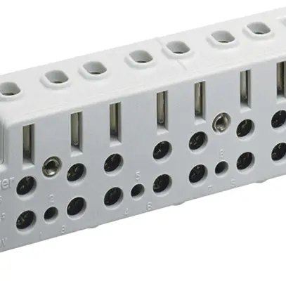 Borne à fiche pour compteur Hager 63A section de câble 2.5…25mm² 