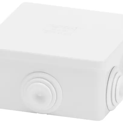 Boîte de dérivation AP GEWISS 95×95×46 couvercle à broches IP44 s.h. gris 