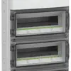 Quadro distributore AP Demelectric AK 70 IP65 PC IK08 315×1050×155mm 