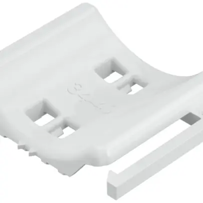 Contre-plaque Bettermann combinée avec contre-plaque double 34…40mm, PP, grc 