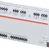 REG-Jalousie-/Rollladenaktor ABB KNX 6-fach 230VAC, mit 12 Binäreingängen 