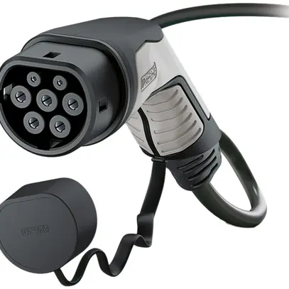 Câble de charge AC e-mobility PX mode3 T2 32A 3L 5m 26.6kW 480V noir/gris 