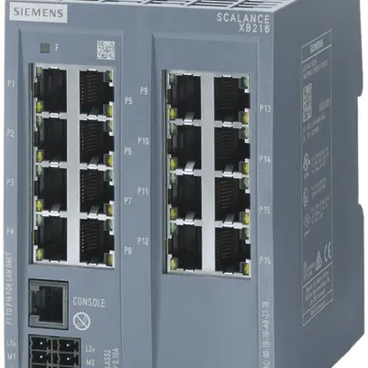 Switch IE Siemens SCALANCE XB216 16×RJ45 10/100Mbit/s PROFINET managed 