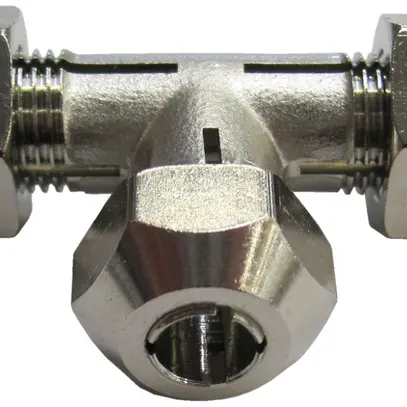 Raccord concentrique T Gardy 6mm ltn 