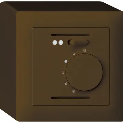 Thermostate d'ambiance AP kallysto brun pour plancher chauffant 