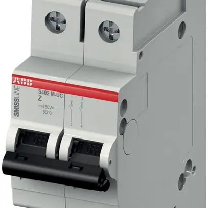 Disgiuntore SMISSLINE cl.UCZ 2×6A 