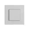 Commande pour interrupteur 1K/1T Edue Wiser gris clair 
