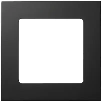 Cadre de recouvrement Somfy Smoove 1×1, black 