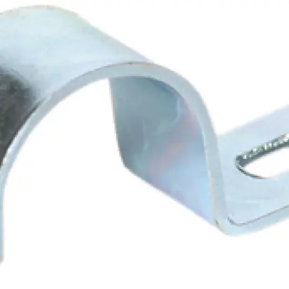 Bride pour tube 1 vis Plica M25 zingué 