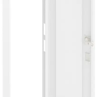Porta media con cornice SE Pragma bianco per 1parte/7file 