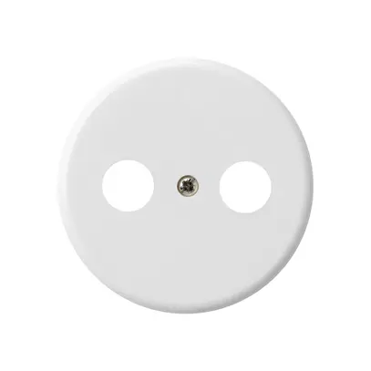 Disco frontale basico per TV-R bianco Ø58mm 