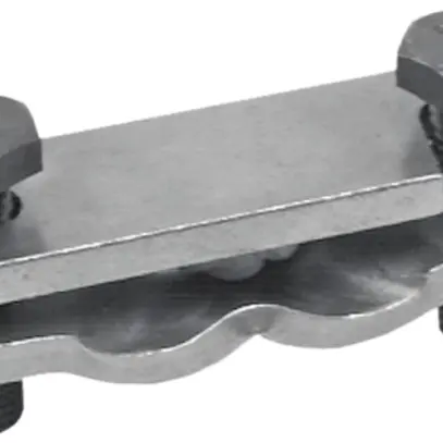 Serre-fils en croix/parallèle FE43, acier nu, Ø 6…22mm 