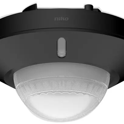 Détecteur de mouvement ENC M34LR, KNX , 39…41m, 360°, noir 