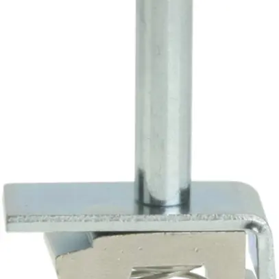 Boulon-support Woertz 53mm laiton-nick. 