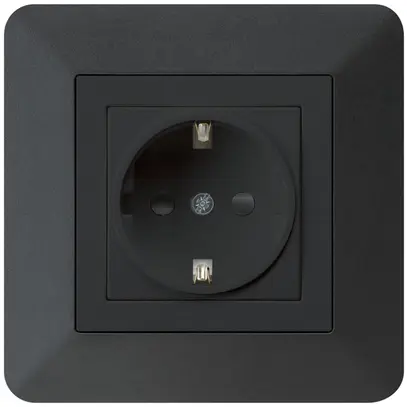 Prise ENC kallysto.trend Schuko noir 