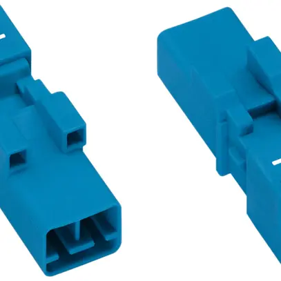 Spina WINSTA MINI 2L senza serra-cavo per scatola, blu 