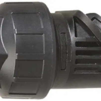 Kabelverschraubung M20 schwarz mit Bajonettverriegelung 