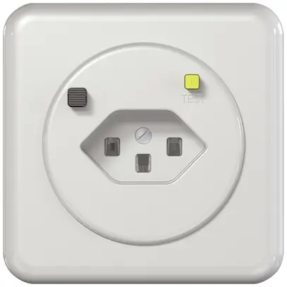 Presa FI INC CLASSIC B T23 30mA bianco 