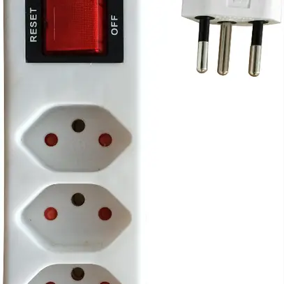 Multipresa 4xT13 TD 3m bianco 