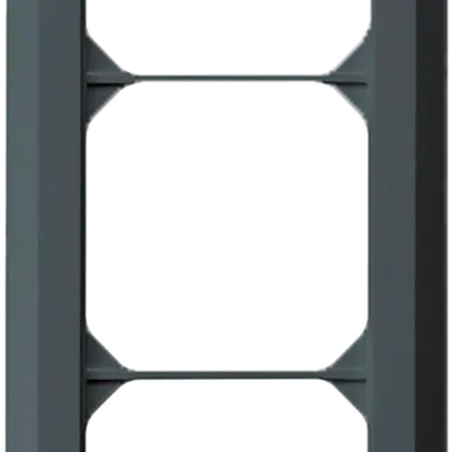 Intestazione INC kallysto.line 3×1 antracite verticale 