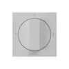 Kit frontale per interruttore rotativo S2 60×60mm kallysto 0-1-0-2 grigio chiaro 