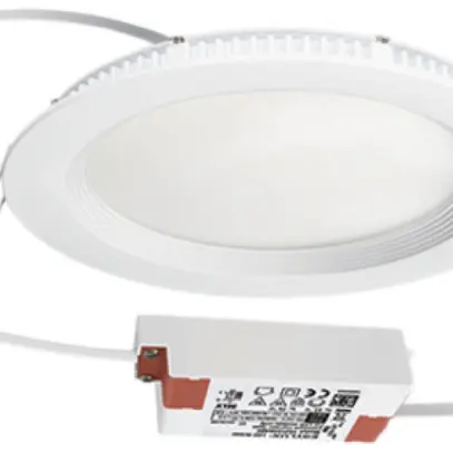 Downlight LED ESYLUX ELSA-2 Ø180 ON/OFF 9W 4000K, 850lm, bianco 