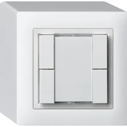 Poussoir universel AP 4×kallysto sans LED blanc 