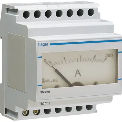 Amperometro INS Hager 0…250A 