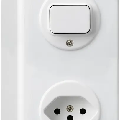 Combinazione AP I-I 3/1L+tipo 13 bianco basico 