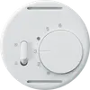 Thermostat Hager basico A, avec interrupteur chauffage/refroidissement, blanc 
