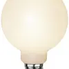 Lampada LED M. Schönenberger E27 1.2W 85lm 2700K 136mm G95 opale bianco 