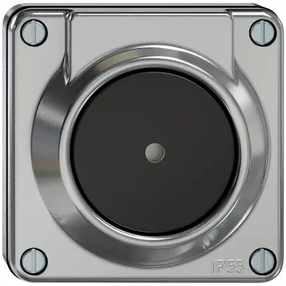 Pulsante di suoneria INC ELEMENT SNAPFIX® c.illuminazione 87×87×19mm all 