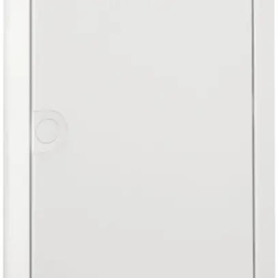 Cadre avec porte Hager volta 5-rangées 348×880×9mm IP30 blanc pur 