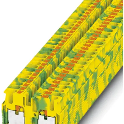 Borne de jonction mini Phoenix Contact MPT 2.5 Push-In, vert/jaune 