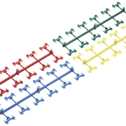 Clip couleur Basic-HD 12×jaune 