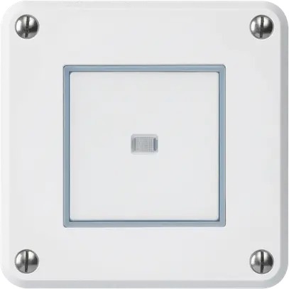 Interruttore INC robusto IP55 schema 3/2P illuminato bianco per combinazione 