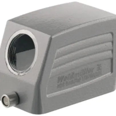 Scatola per spina Weidmüller HDC 10B gancio long.parte inf.grd.4 1×M25 laterale 