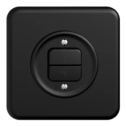 Interruttore per tapparella INC STANDARDdue QMI nero 1 canale 