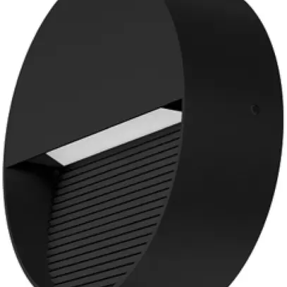 LED-Wandleuchte DOTLUX GUIDEround 5W 130lm 3000K schwarz 