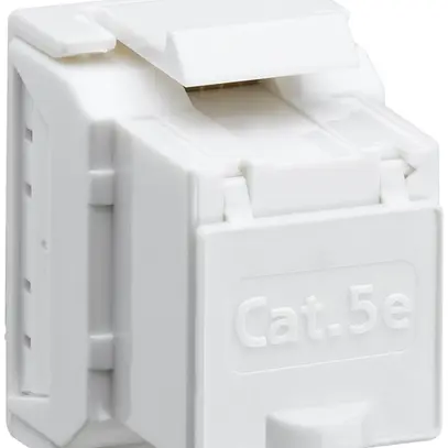 Module RJ45 Hager HMS cat.5e, UTP, Keystone,100 pièces 