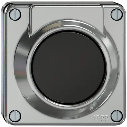 Pulsante di suoneria INC ELEMENT SNAPFIX® 87×87×19mm all 