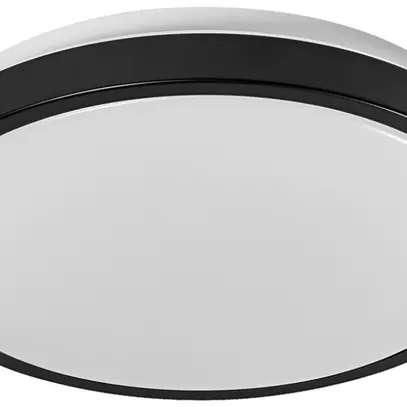 Plafonnier LED LEDVANCE ORBIS LONDON 16W 1000lm 3000K Ø280mm noir 