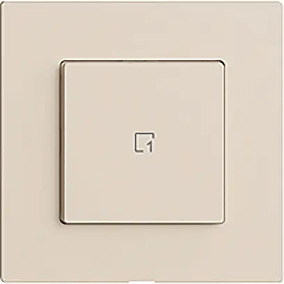 Poussoir scène 1 scène/1T Edue Wiser crema 