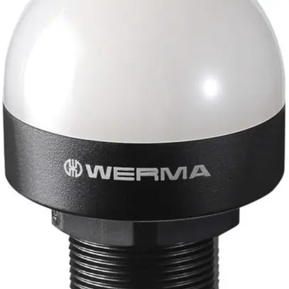 Lampe signalétique INC WERMA, permanent, 10…30VDC, fiche M12 5P 